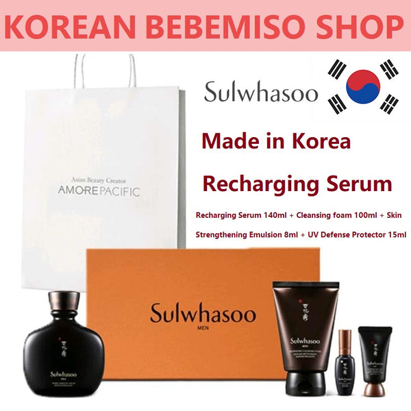 Made in Korea 100% genuine product Sulwhasoo Recharging Serum 140ml SET