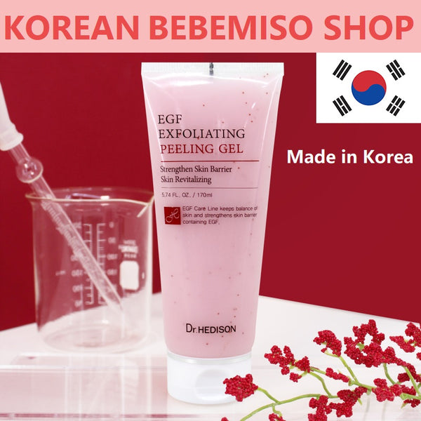 Made in korea Dr.HEDISON EGF EXFOLIATING PEELING GEL (1+1)170ml+170ml