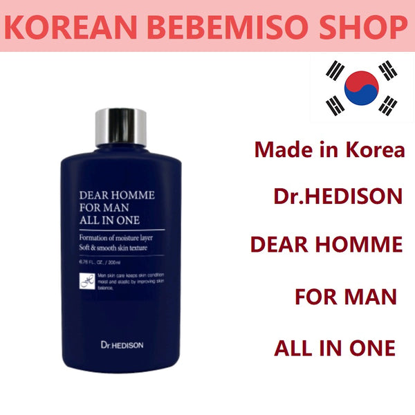 Made in Korea Dr.HEDISON DEAR HOMME FOR MAN AL IN ONE 200ml