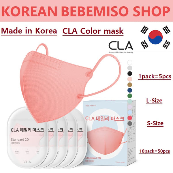 Made in Korea CLA Daily color mask(50pcs=10pck)