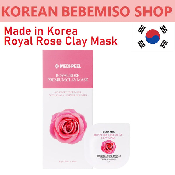 Made in Korea MEDI-PEEL Royal Rose Premium Clay Mask 8gx30p