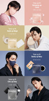 Made in korea EXO KAI Charmzone Tone up Fit Mask(50pieces)