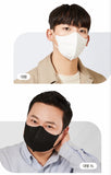 Made in Korea icoco Premium KF94 Mask Black & White S~XL Size (50P)