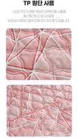 Made in Korea GOMPYO magnetic field free Electric blanket (topper) - Croque Pink