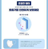 Made in Korea Kleenex air mask KF-AD L-Size (20P)