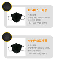 Made in Korea kakao FRIENDS FACE V-MASK KF94(60pieces)