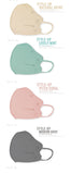 Made in korea sumshiGo(SOOMSHI-GO) COLOR Mask(50P)