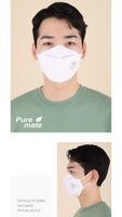 Made in Korea Pure mate Individual packaging CE FFP2 Mask(50pieces)