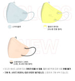 Made in Korea nature air 2D Color mask 1pack = 5pieces x 10pack (100pieces)