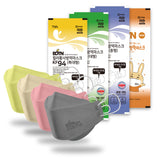 Made in Korea BOTN KF94 strap-adjustable Color mask(40pieces)