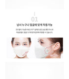 Made in Korea BLUNA KF94 White Black(S,L) Mask (50P)