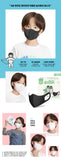 Made in Korea soom jikimi 3D Mask L,S (50P)