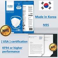 Made in Korea DOBU N95 USA certification Mask(30P)