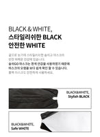Made in Korea SOOM LAB - Soomshi-go kf94 Black mask 30EA