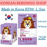 Made in Korea Welkeeps KF94 L-Size Individual Packaging (25P)