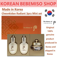 Made in korea Gongjinhyang Cheonkidan Radiant 3pcs Mini set