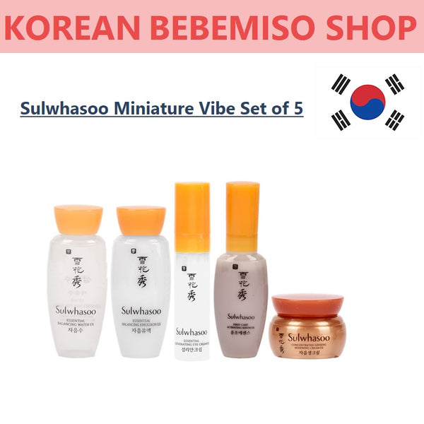 Made in Korea Sulwhasoo Mini size consonant set of 5 types