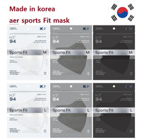 Made in korea aer Sports Fit mask 50pcs